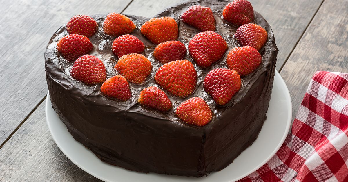 Valentínska kakaová torta recept 60min.