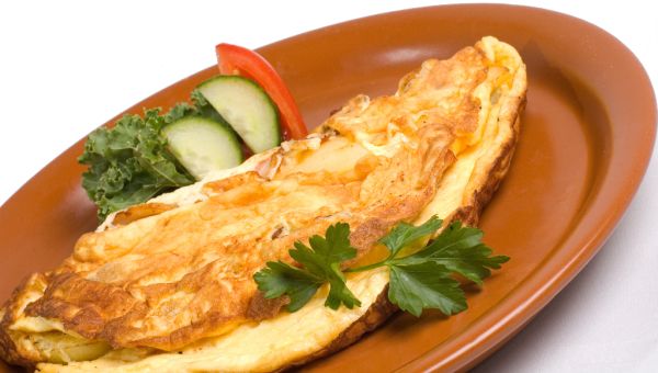Karfiolová omeleta