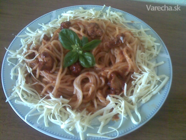 Rýchle špagety recept