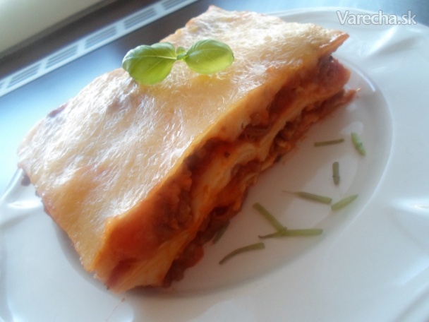 Lasagne bolognese(fotorecept) recept