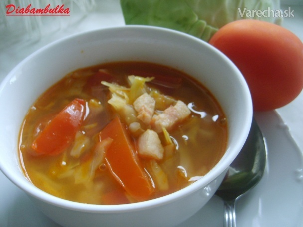 Kapustová polievka s rajčinami recept
