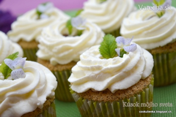 Makovo-tvarohové cupcaky (fotorecept) recept