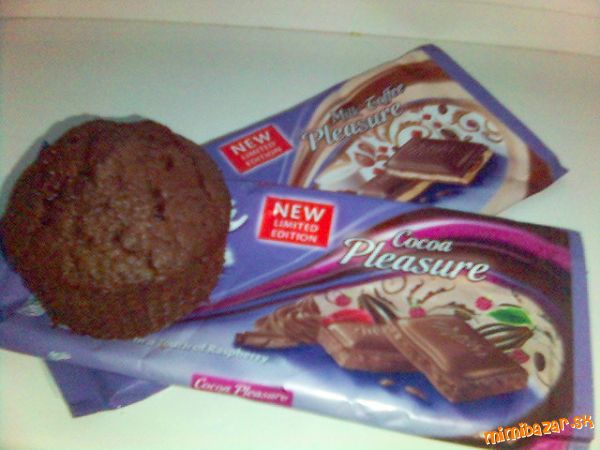 Čokoládové muffins s príchuťou