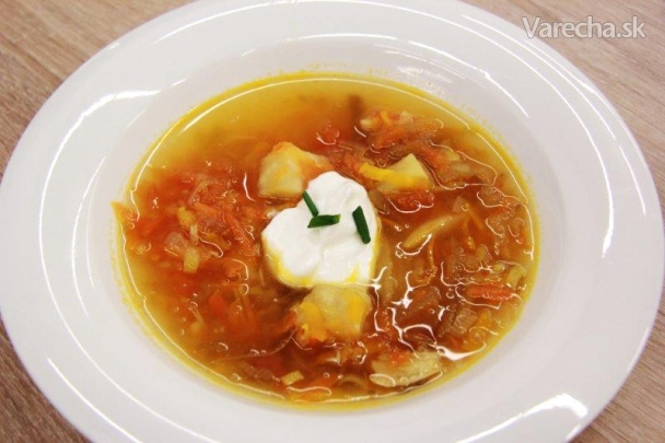 Hustá zeleninová polievka s pečeným baklažánom recept ...