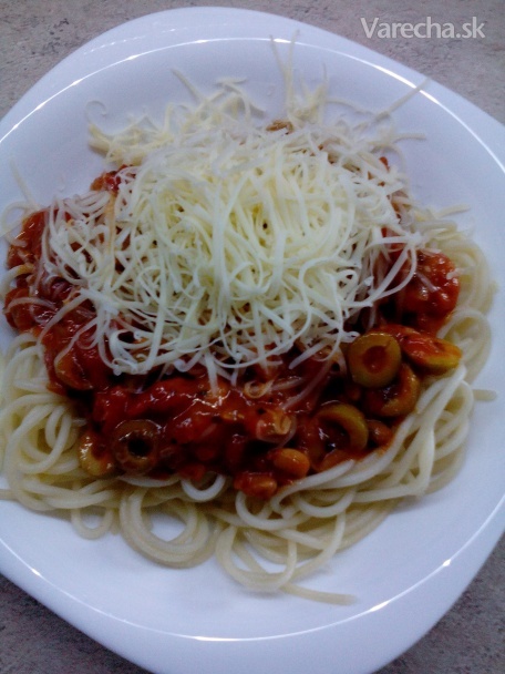 Špagety s paradajkovou omáčkou recept