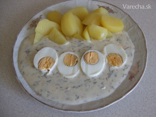 Rychlá koprovka s vejcem a novým bramborem (fotorecept) recept ...