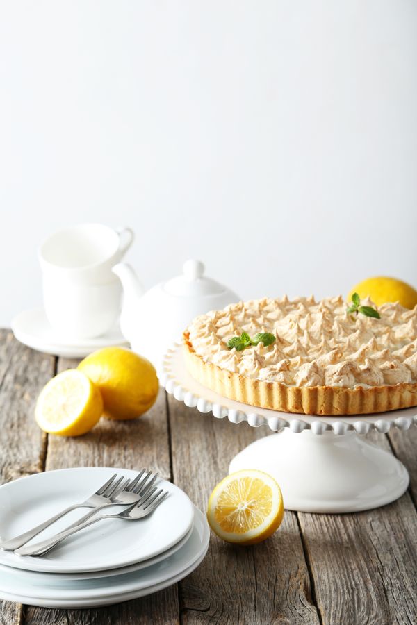 Citrónový koláč so snehom Lemon meringue pie