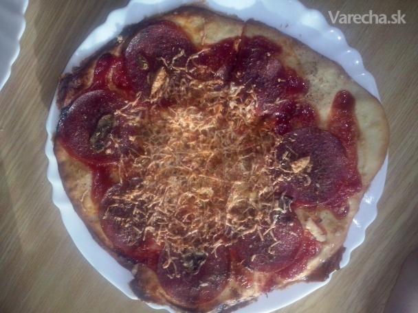 Pizza z rýchleho cesta (fotorecept) recept