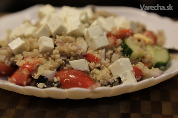 Grécky šalát a quinoa (fotorecept) recept