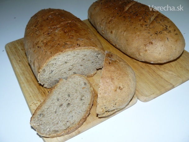 Pšenično-ražno grahamový chlieb recept