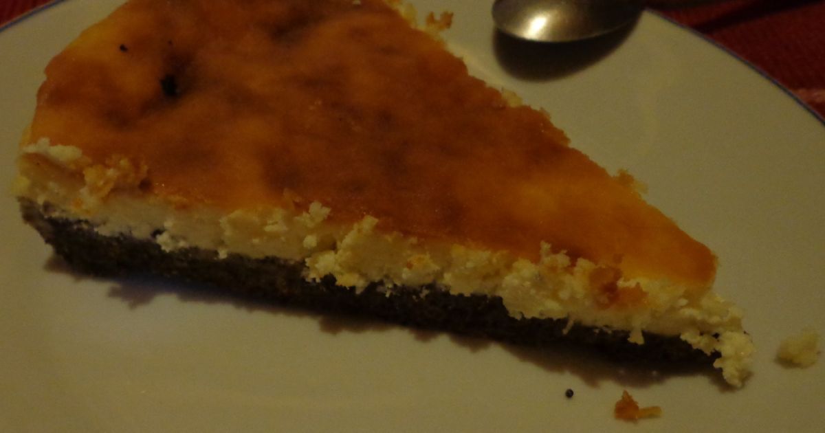Makový cheesecake, fotogaléria 1 / 9.