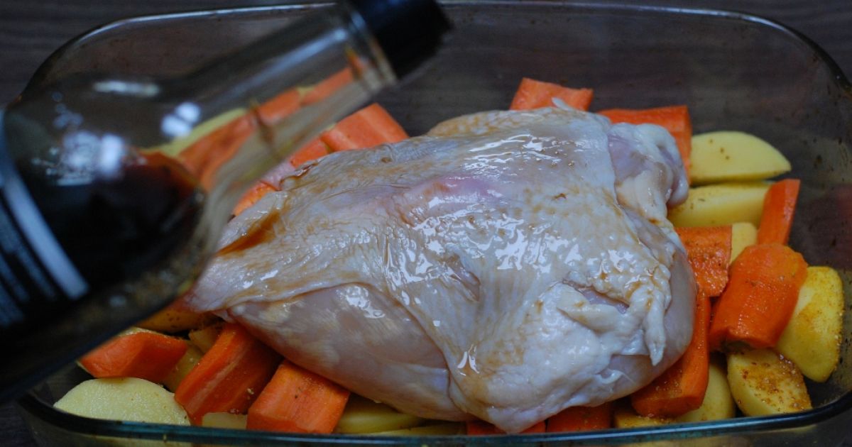 Karí kura s pečenou mrkvou a zemiakmi, fotogaléria 3 / 6.