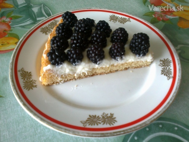 Černicová torta (fotorecept) recept