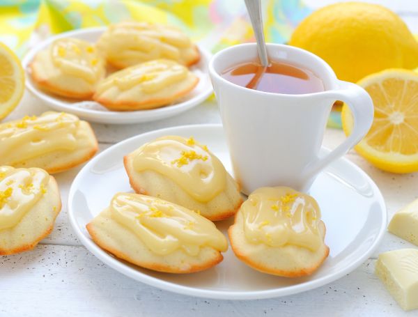 Sušienky s citrónovou polevou