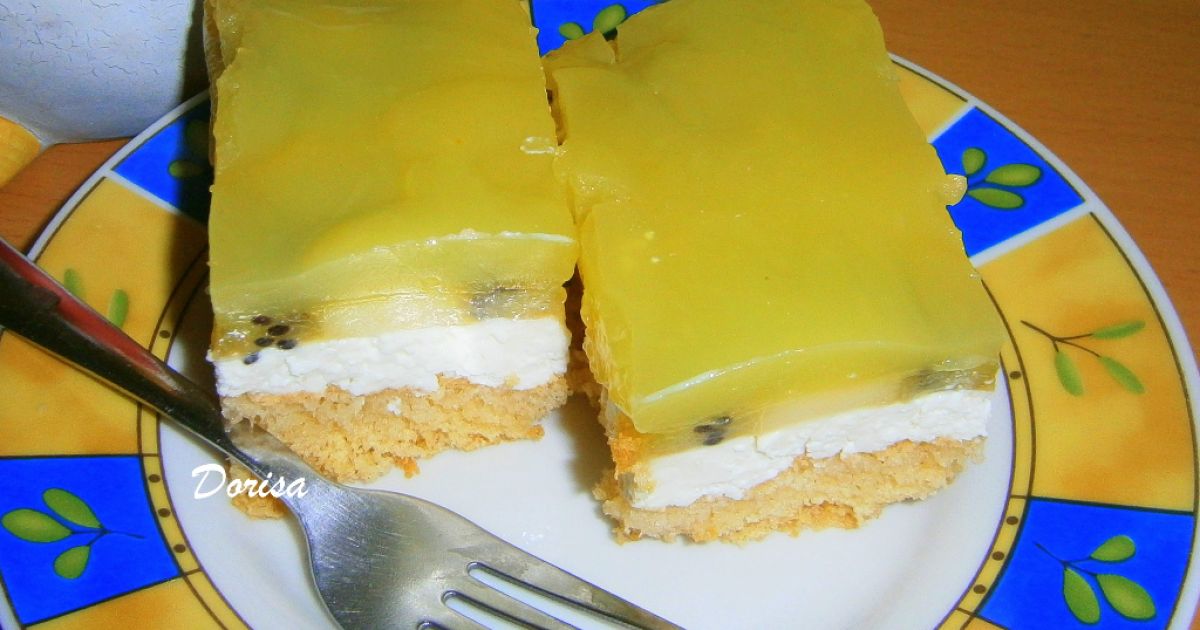 Piškotový koláč s kiwi, fotogaléria 1 / 10.