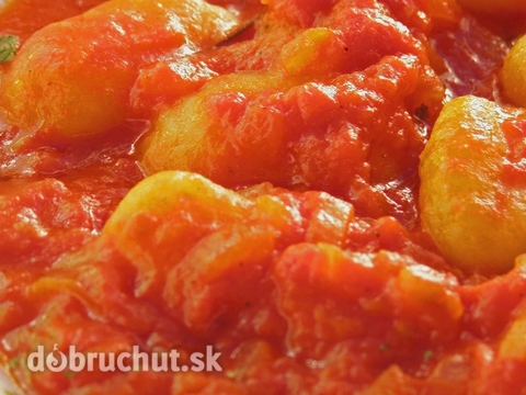 Gnocchi s paradajkovou omáčkou
