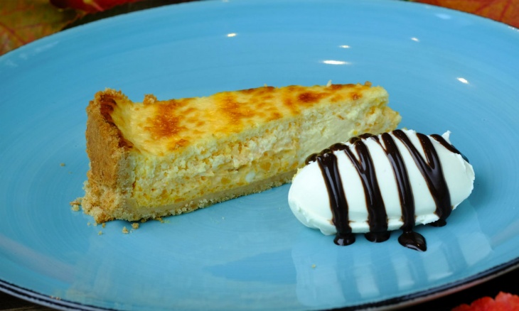 Tekvicovo-ananásový cheesecake recept