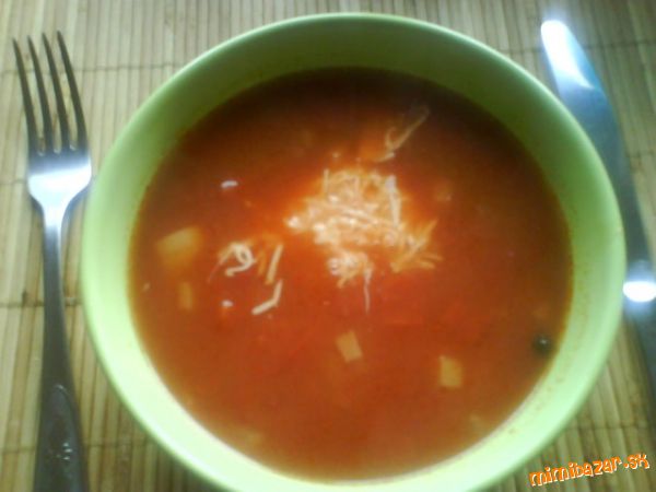 Skvelá paradajková polievka ala minestrone po mojom o ...