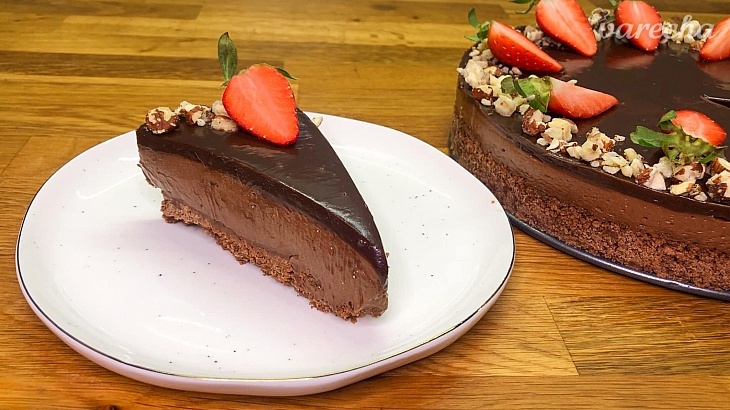 Nepečený nutellový čokoládový cheesecake (videorecept) recept ...