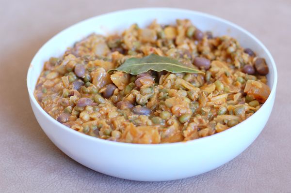 FOTORECEPT: Indické jedlo Dal Makhani