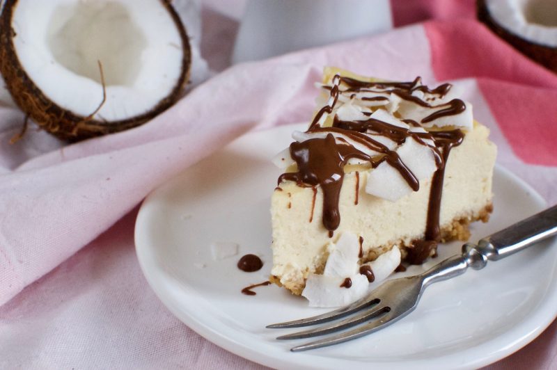 Kokosový cheesecake