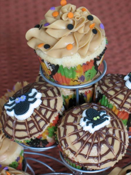 Cupcakes s karamelovym kremom