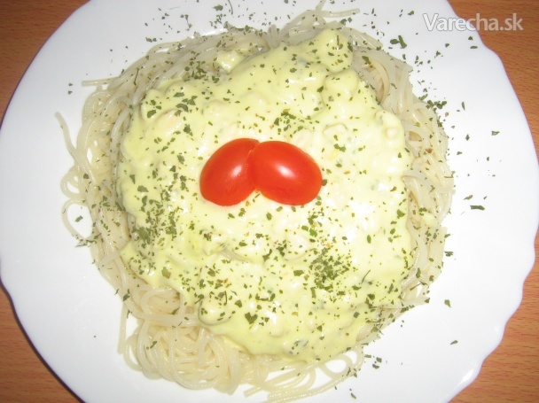 Mäsovo syrová omáčka na špagety recept