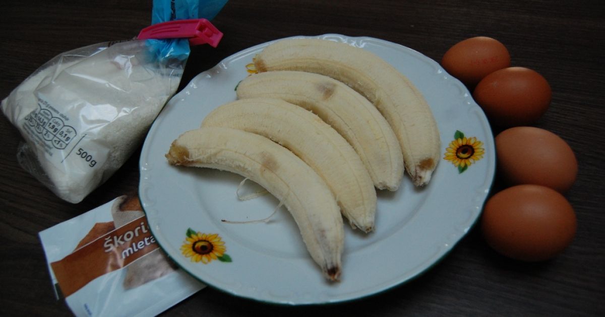Banánovo kokosové lievance, fotogaléria 2 / 6.