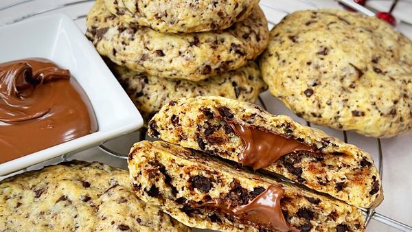 Cookies s nutellou