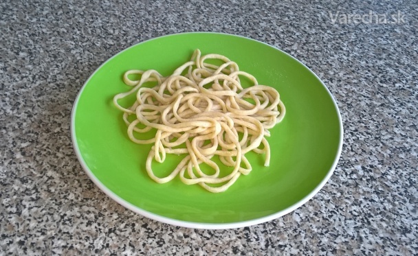 Kváskové domáce špagety (fotorecept) recept