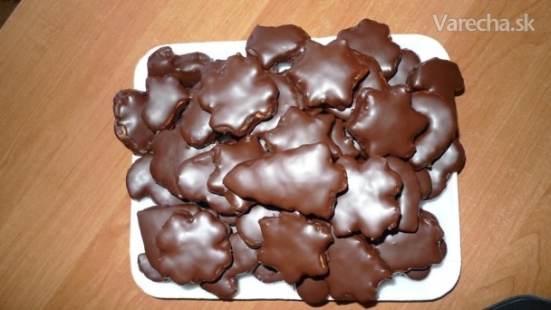 Plnené medovníčky v čokoláde recept