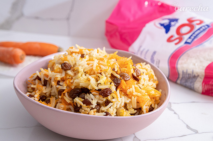 Jednoduchá indická basmati ryža s mrkvou a hrozienkami recept ...