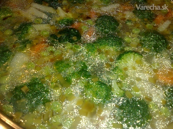 Zeleninová polievka so syrovými knedlíčkami(fotorecept) recept ...