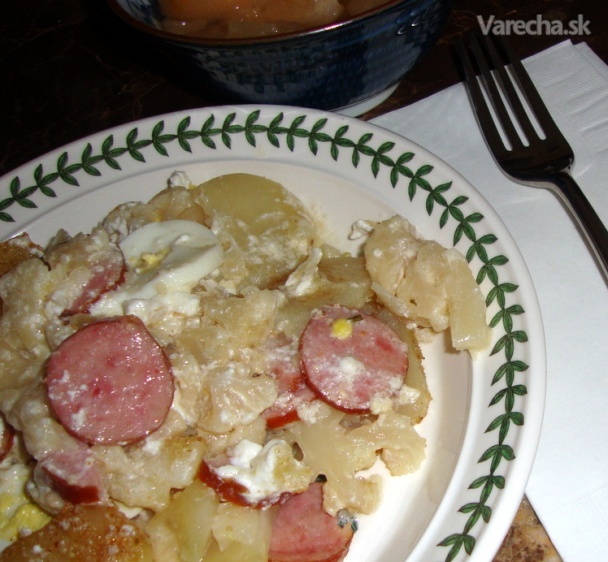 Skladané zemiaky v kombinácii s karfiolom (fotorecept) recept ...