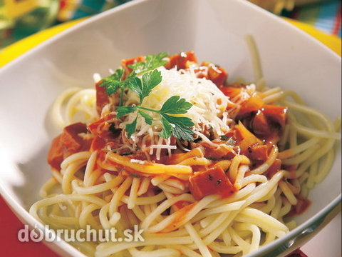 Špagety s paradajkami 
