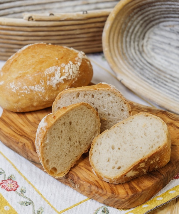 Kváskové chlebové pečivo (dalamánky) recept