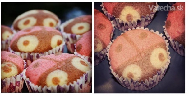 Lienkovské cupcakes (fotorecept) recept