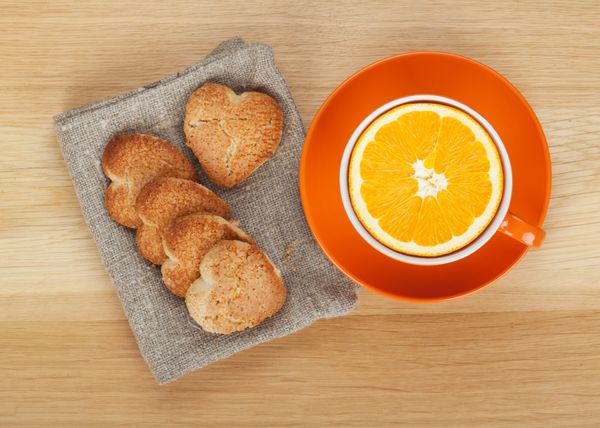 Krehké pomarančové sušienky