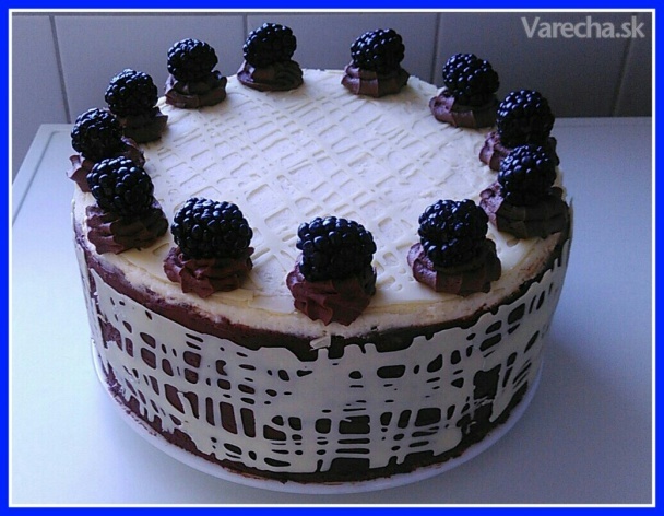 Malinová torta s parížskym krémom (fotorecept) recept