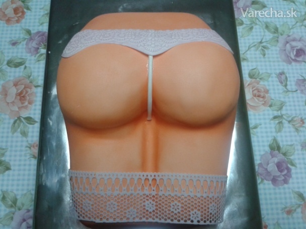 Torta ženský zadok (fotorecept) recept