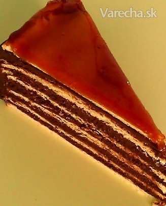 Dobošová torta originál (fotorecept) recept