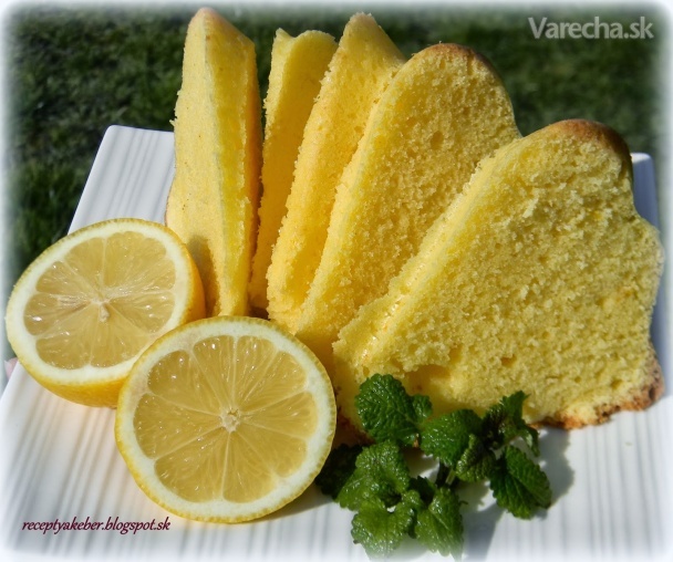 Bábovka citrónová (fotorecept) recept