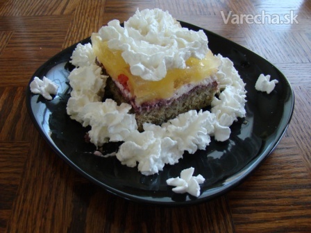 Svieži ovocno-tvarohový koláč recept