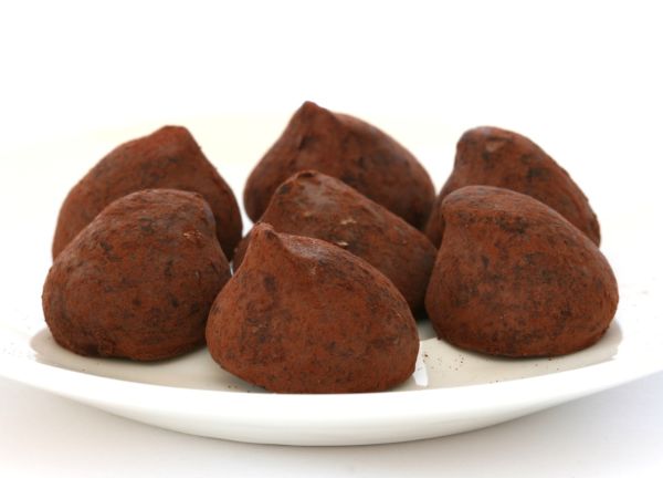 Gaštanové truffles