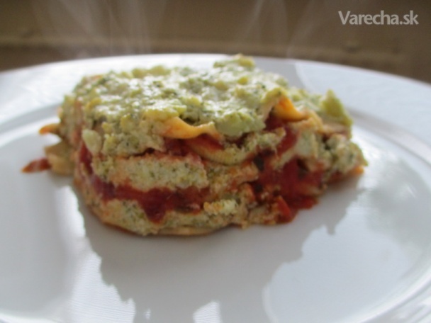 Brokolicové lasagne s cuketou (fotorecept) recept