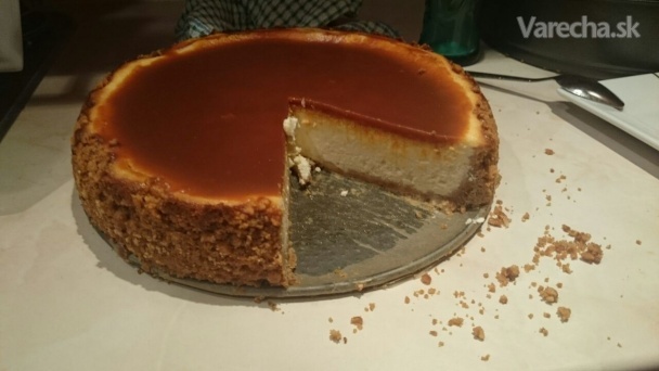 Karamelový cheesecake recept