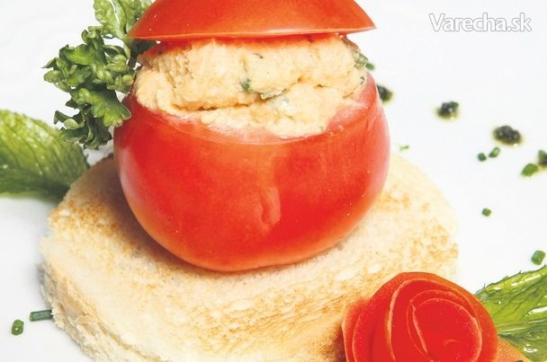 Bryndzová paradajka recept