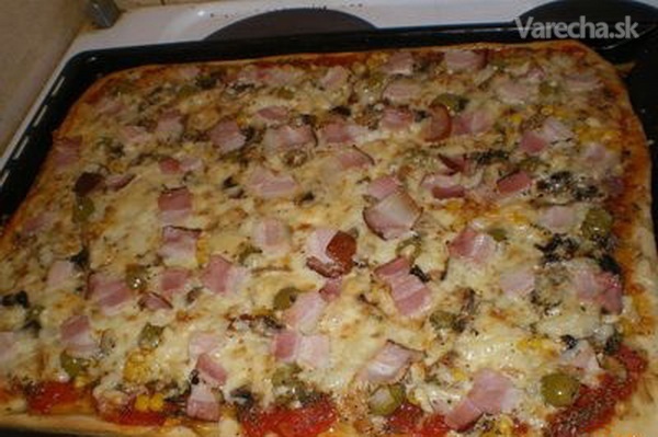Vyborná tenučká pizza recept