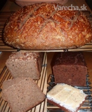 Ražný kvas a ražný chlieb (fotorecept) recept