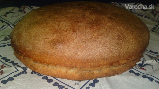 Ražný chlieb z celozrnnej múky (fotorecept) recept
